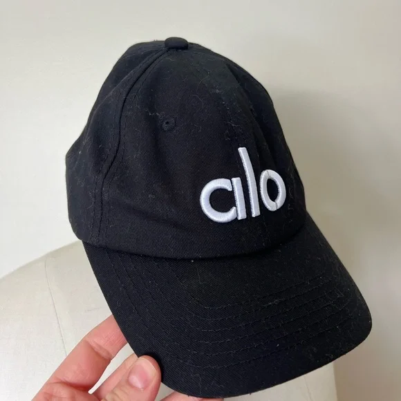 Alo Black Baseball Cap - Picture 2 of 4